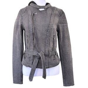 Free‎ People Hooded Jacket With Belt Size XS